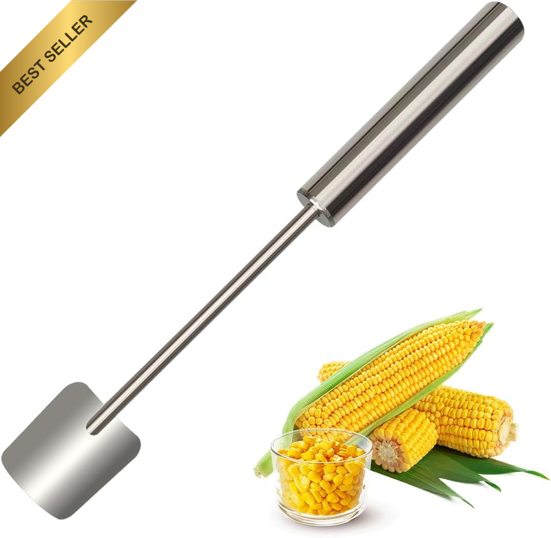 Corn Cob Stripper, 2024 New Corn Peeler for Corn on the Cob, Easy to Use Stainle