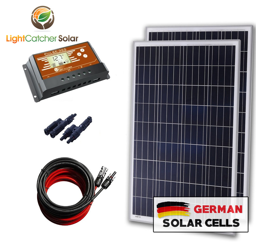 ECO-WORTHY 200 Watt 12 Volt Complete Solar Panel Starter