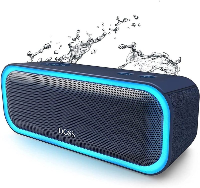 DOSS Bluetooth Speaker, Soundbox Pro Wireless Speaker with 20W Stereo Sound, Act