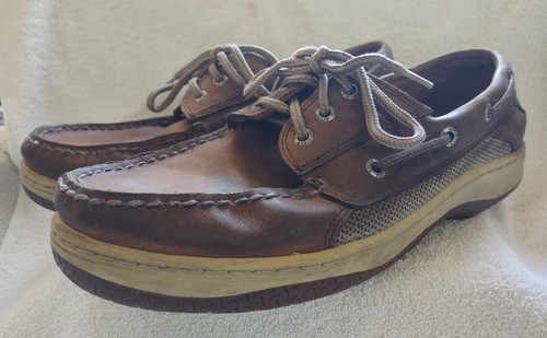 【新品】SOPHNET. LEATHER BOAT SHOES 8H Womens Size 8M Sperry Top Sider Shoes Tan Leather Boat Shoes