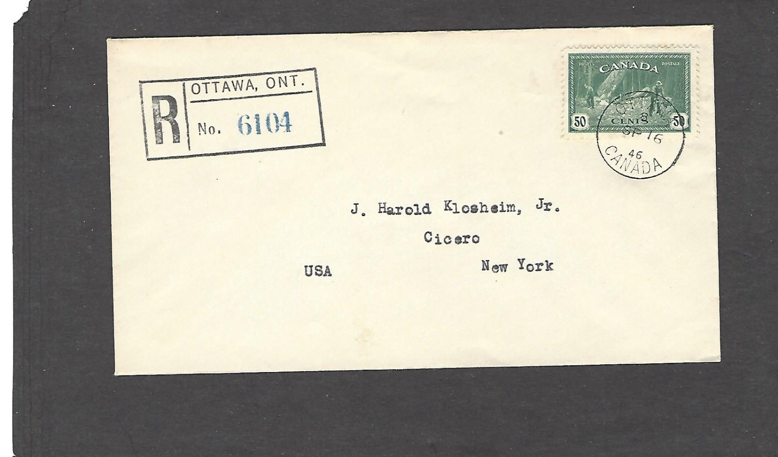 #268 -73 1946 PEACE ISSUE FDC COMPLETE SET