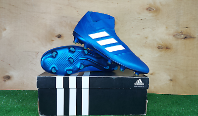 Adidas Nemeziz 18 FG SAMPLE DB2071 Blue boots Cleats mens Football Soccers