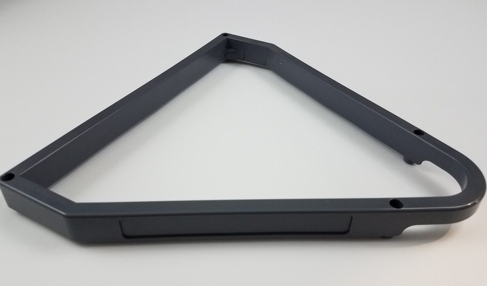 VICE RACK billiard ball rack - pool ball rack -  8-ball rack  Gray ABS plastic