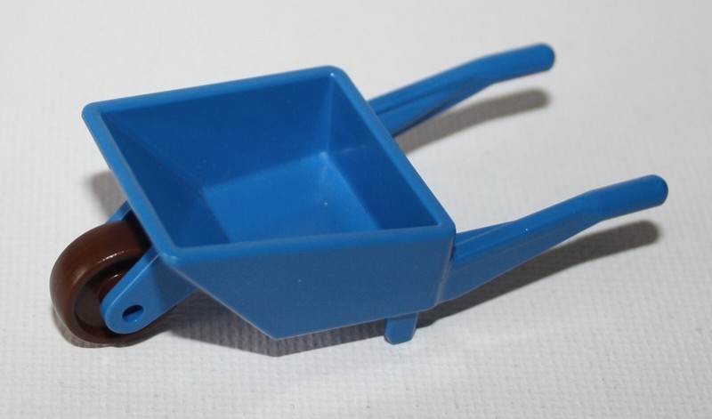 Playmobil 5494 Brouette Enfant Bleue Atelier Boutique Du Pere Noel