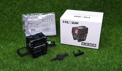 Holosun AEMS Advanced Enclosed Micro Sight Green Multi-Reticle - AEMS-221301