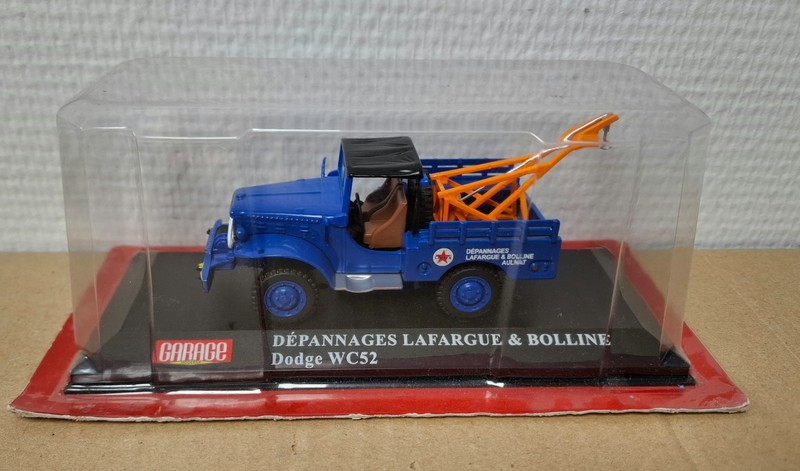 Dodge Wc 52 DÃ©Pannage Lafargue 1/43 Ixo Boite D'Origine