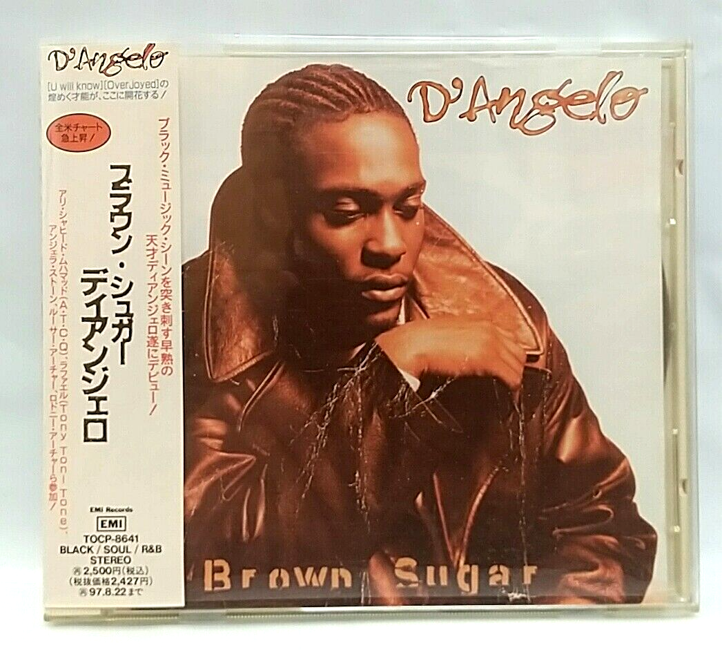 CD) D'Angelo – Brown Sugar, Album, TOCP-8641, 3 Bonus Track CD) D'Angelo – Brown Sugar, Album, TOCP-8641, 3 Bonus Track