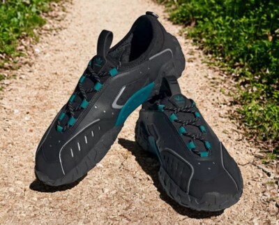 Adidas ATRIC23 Core Black Teal AT All Terrain Hiking Shoes Mens 13 New Fast Ship