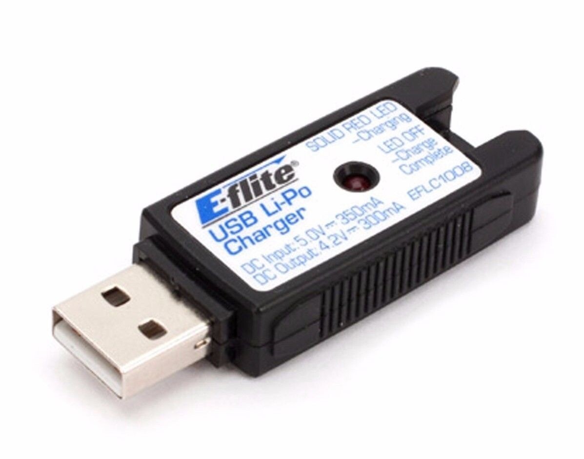 E-flite EFLC1008 BLADE 1S USB LiPo Charger 350mA BLADE PARKZONE Ember 2