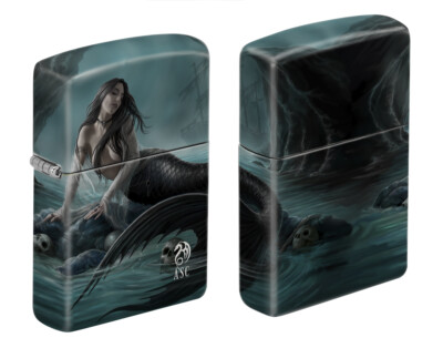 Zippo 4846, Anne Stokes-Mermaid, зажигалка 540 Color Process, НОВАЯ