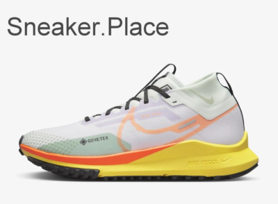 Nike React Pegasus TR 4 Gore Tex in White and Multicolor UK Size 10