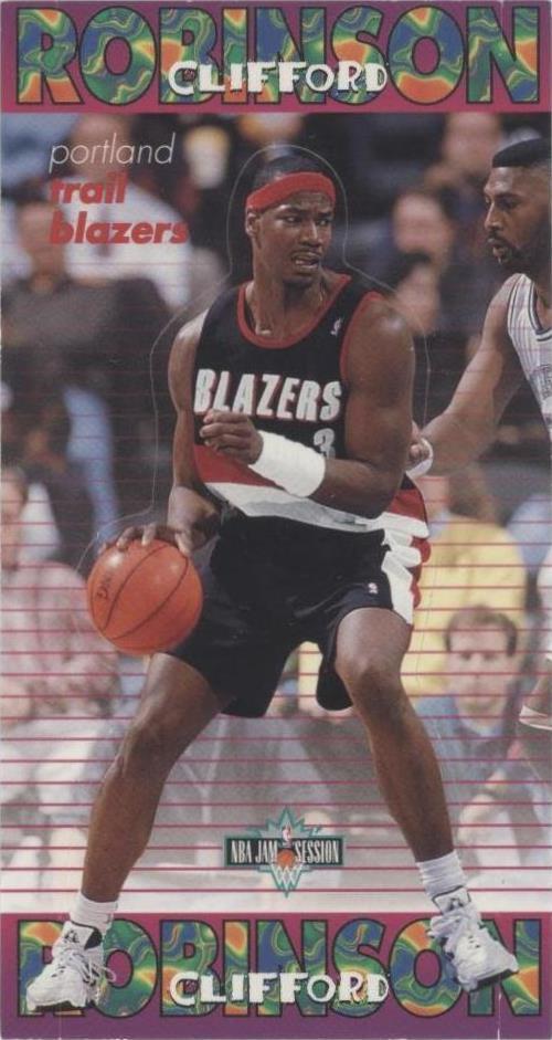 Fleer NBA Jam Session 1995-96 - Clifford Robinson #25