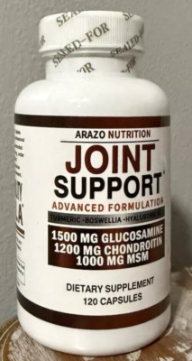 Arazo Nutrition Joint Support, 120 Capsules, Exp 9/25