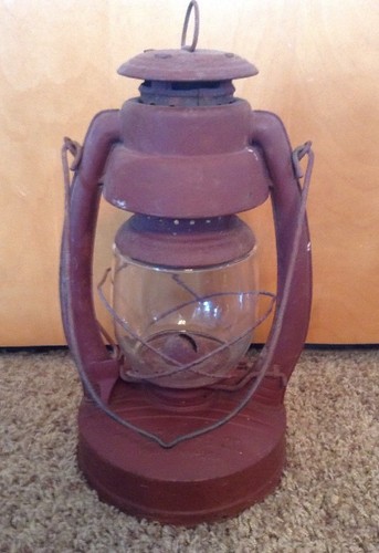 Vintage Rustic Embury No 2 Air Pilot Lantern/Lamp Barn Farm Globe~Warsaw NY