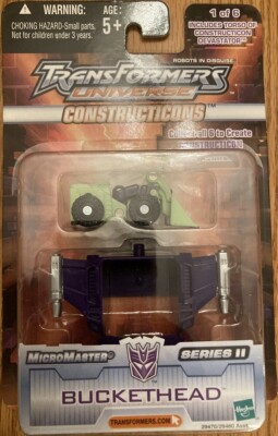 Transformers Universe Constructicons Micromaster Buckethead NISB #003540