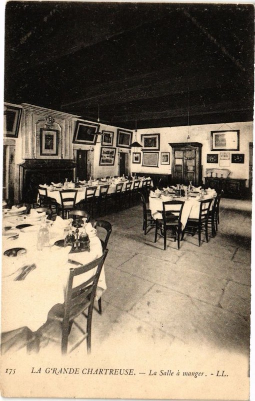 Cpa La Grande-Chartreuse - La Salle A Manger (243932)