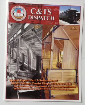 Cumbers & Toltec  C & TS Dispatch Volume 34 Number 2  Summer 2021, EUC