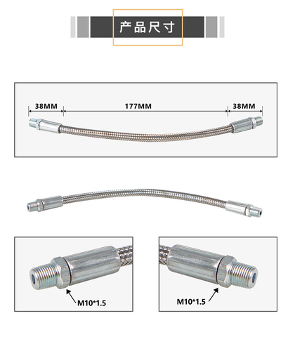 Coolant Steam Port Crossover LS Throttle Body Bypass Hose Kit LS1 Cylinder Head