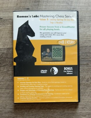 ROMAN'S LAB: Mastering Chess Series - Vol. 1 DVD - Openings, Traps & Novelties