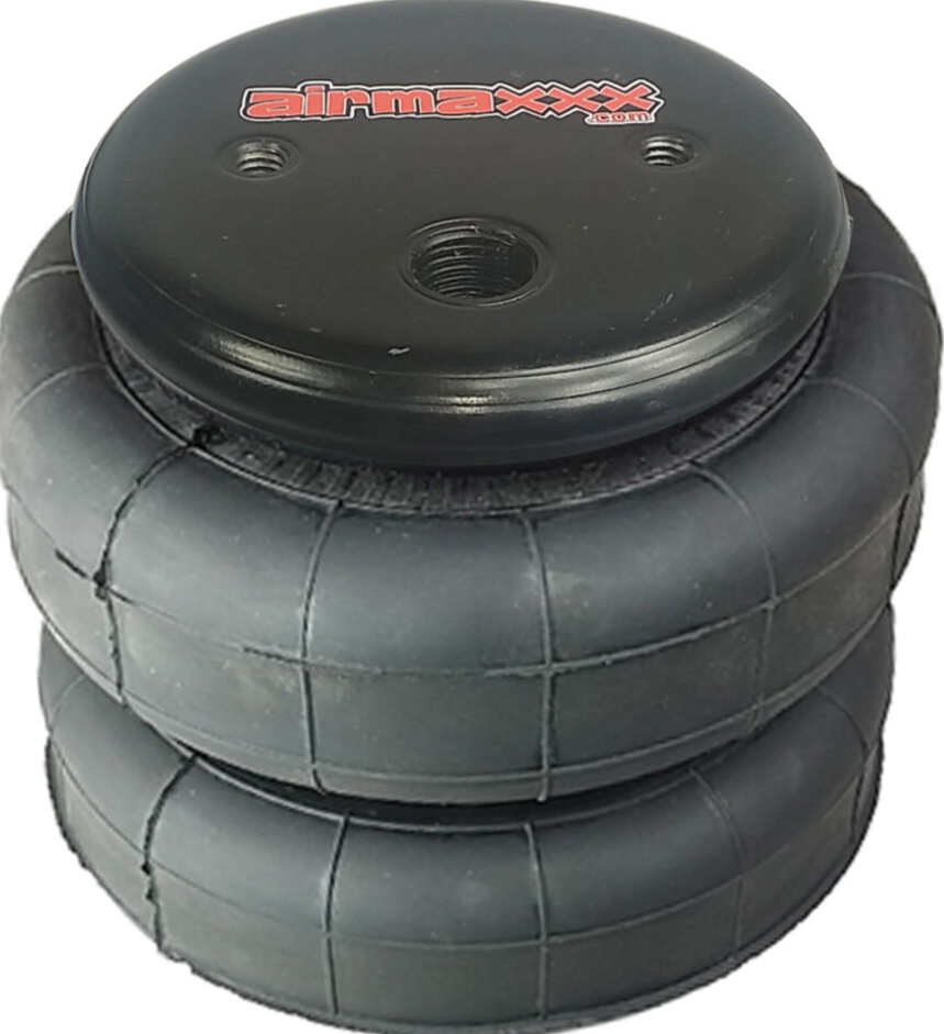 airmaxxx 1 standard 2500 lb bag 1/2"npt port air ride suspension spring