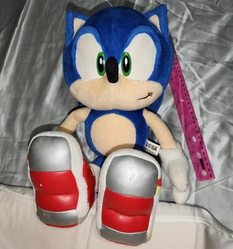 Sonic The Hedgehog 2001 SOAP SHOES SONIC Plush TAGGED Sonic