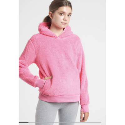 Athleta sherpa hoodie sales