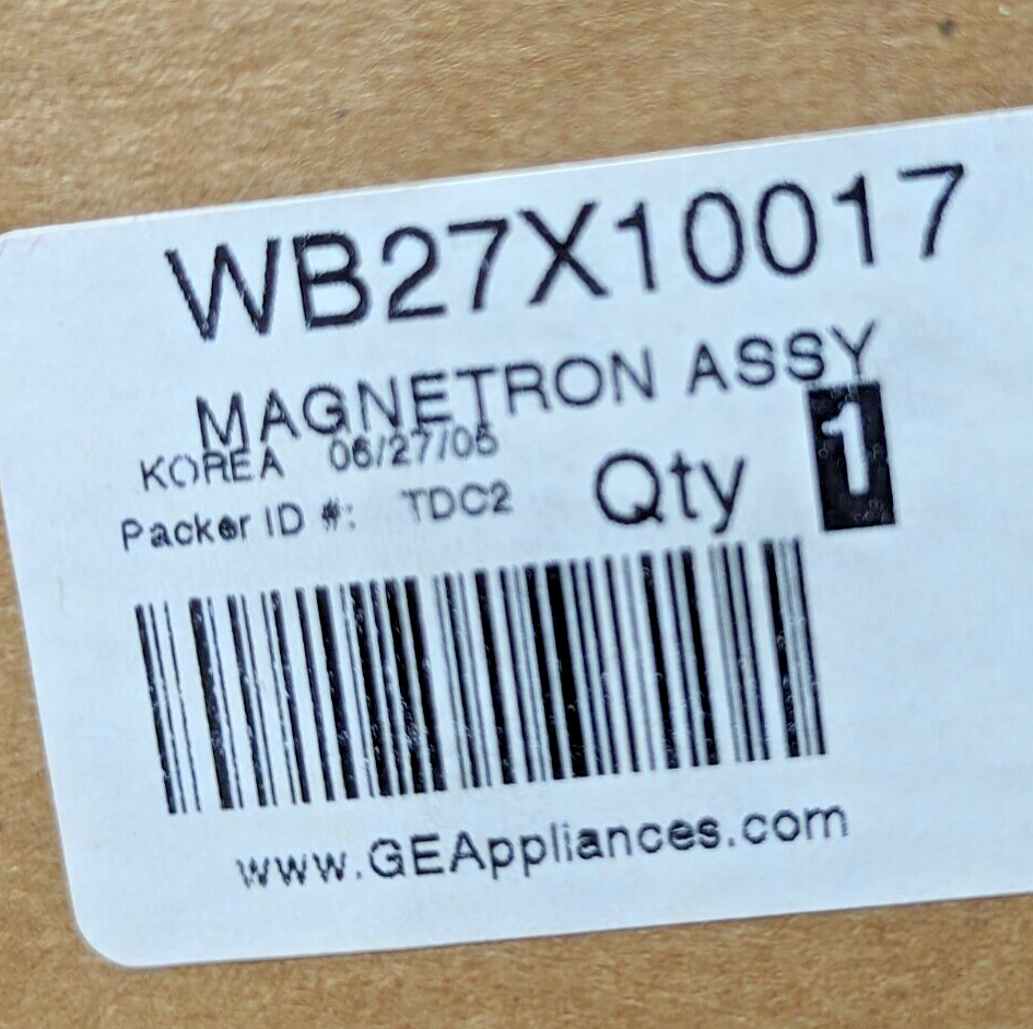 GE Magnetron Microwave Diode Kit (WB27X10017)