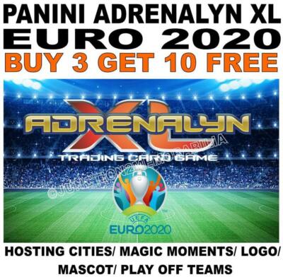 Panini Adrenalyn XL EURO 2020 - HOST CITIES/ MAGIC/ LOGO/ MASCOT/ PLAY OFF TEAMS