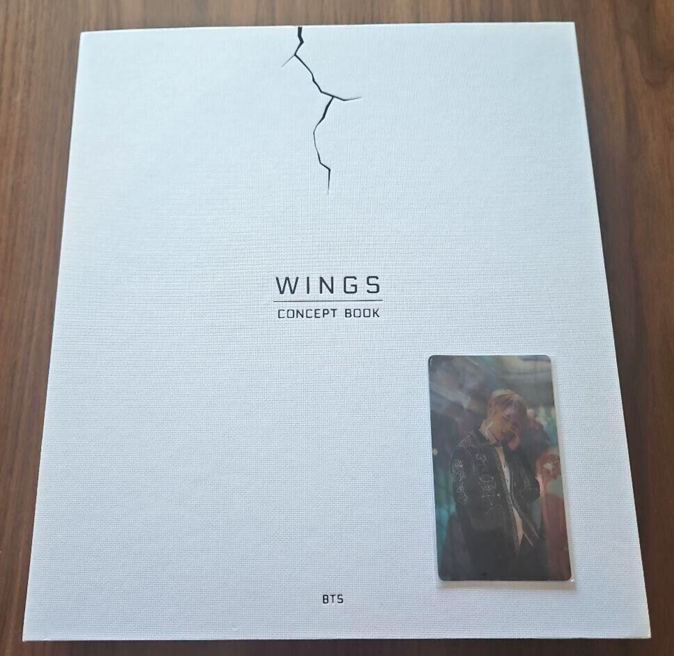 BTS Wings Concept Book Official Photobook JIN Lenticular