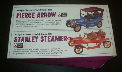Rare Vintage Ringo PIERCE ARROW & STANLEY STEAMER Twin Kit
