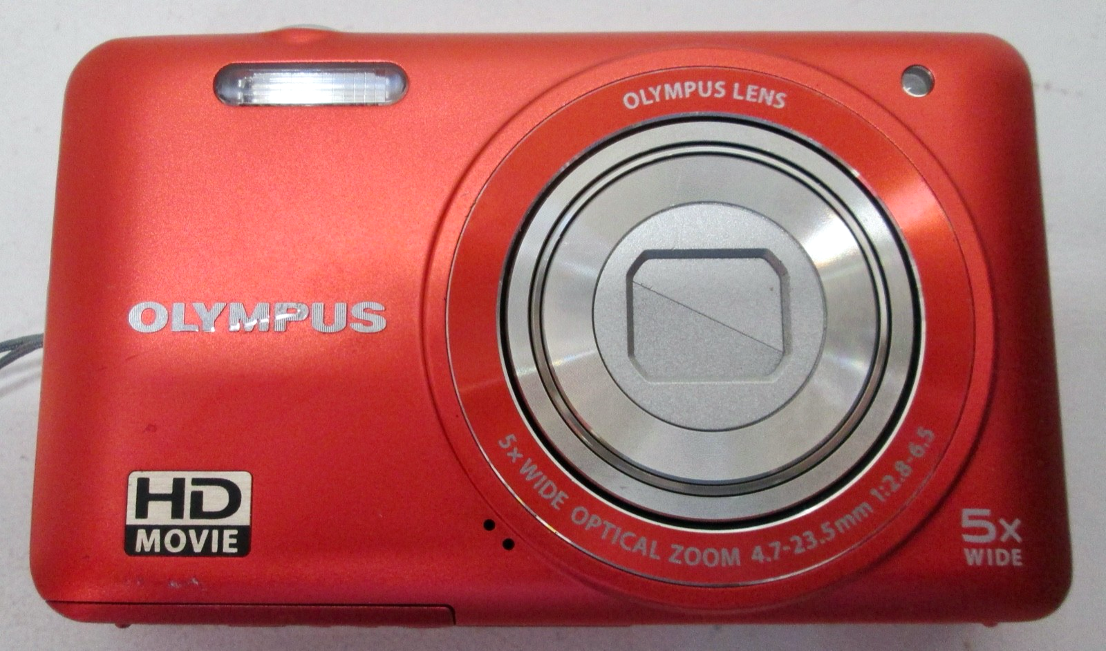 Olympus VG-130 Digital Camera 14MP Red 5X Zoom - Parts/Repair | eBay