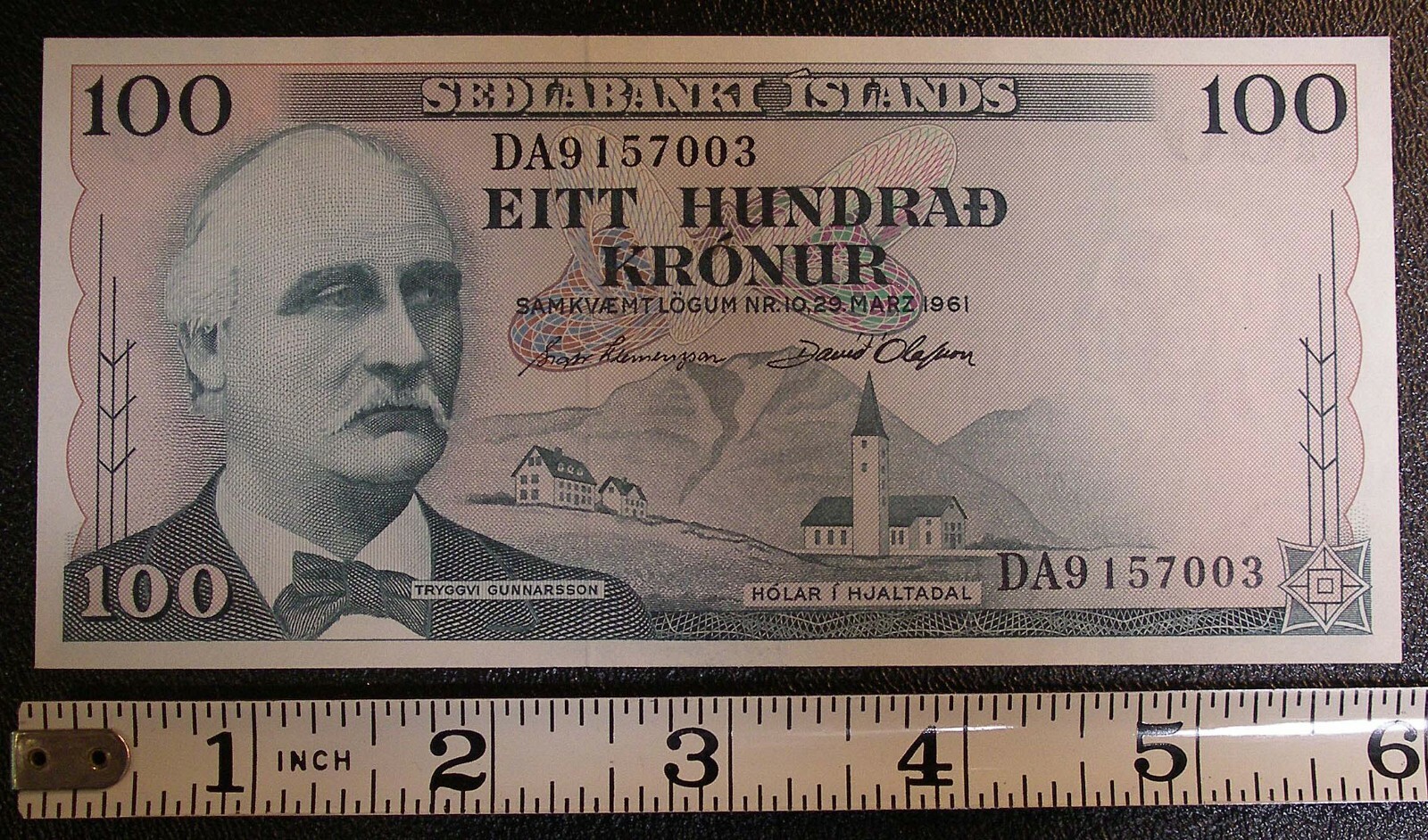 банкноты исландии