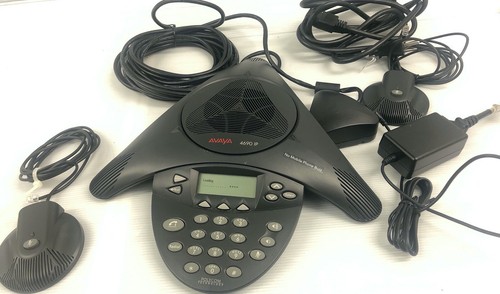Avaya 4690 IP Conference Telephone with Base PSU and 2 External Microphones