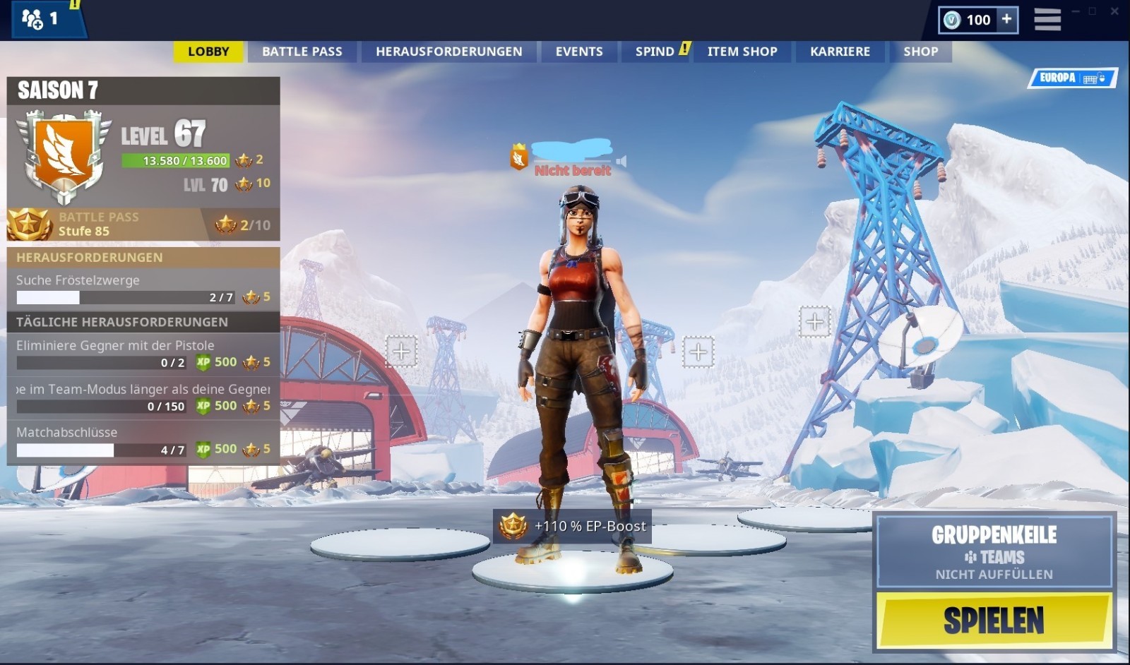 Fortnite Account Renegade Raider 2019 Battle Pass Season 1 7 - startseite