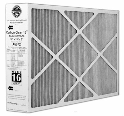 Lennox X6672 Carbon Clean 16'' x 25'' x 5'' MERV 16