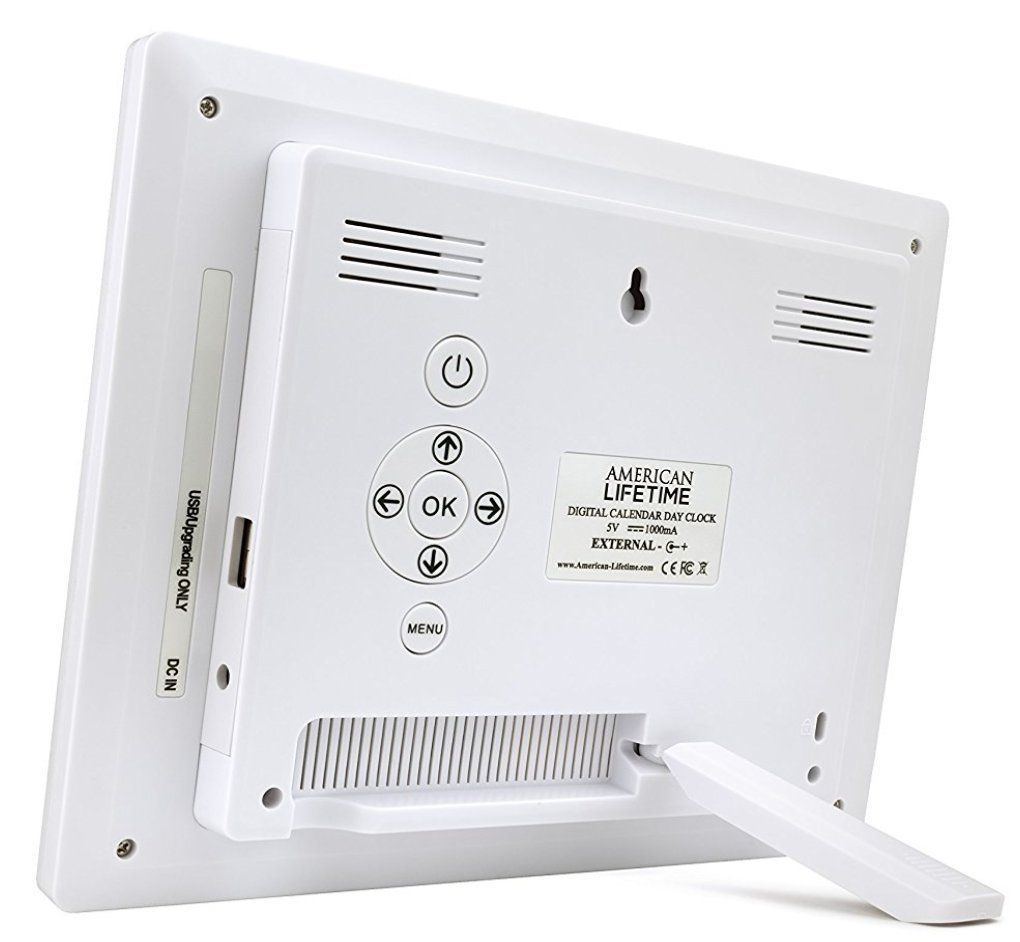 American Lifetime Newest Version Day Clock - Extra Large Impaired Vision Digital