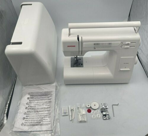 Janome HD3000 Heavy-Duty Sewing Machine - White and Not Tested