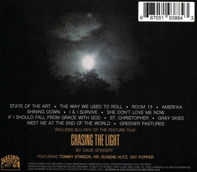 JESSE MALIN CHASING THE LIGHT NEW CD