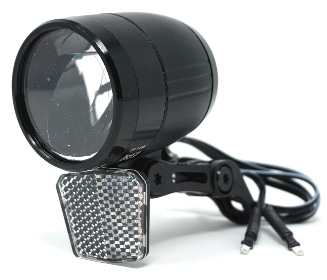 bdcp fahrrad led scheinwerfer 100 lux sensor standlicht fahrradlampe nabendynamo
