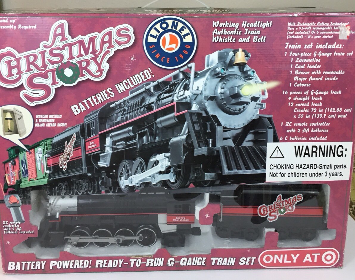 Lionel Christmas Train A Christmas Story Original Box Battery Powered in Box