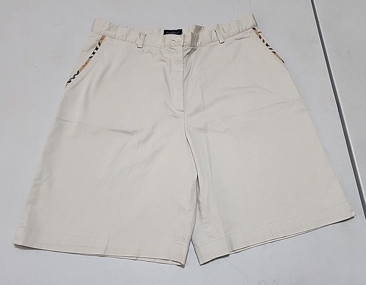 Women's Burberry Golf Short Size 8 Made in Spain | eBay