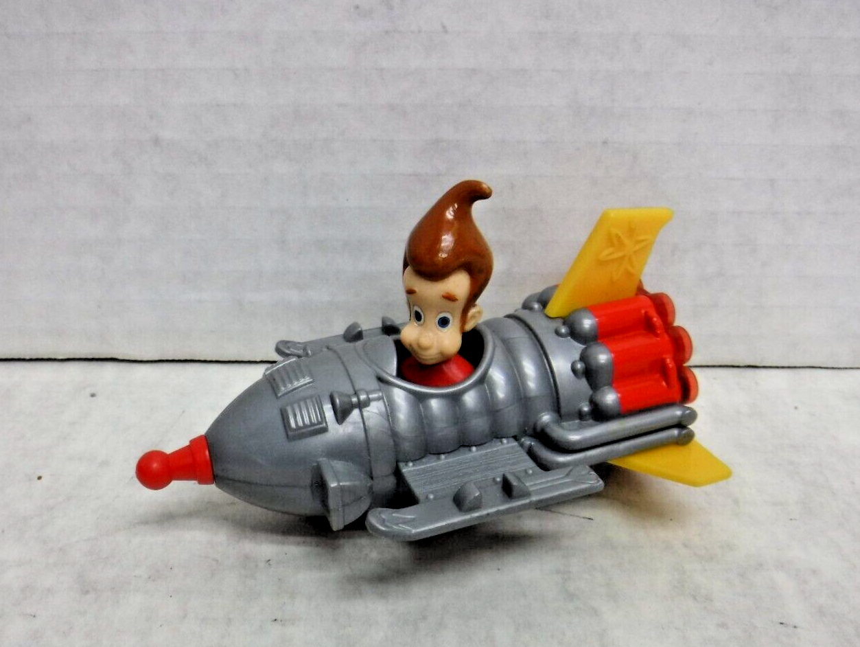 Jimmy Neutron Rocket Viacom 2003 Toy 2/5 4