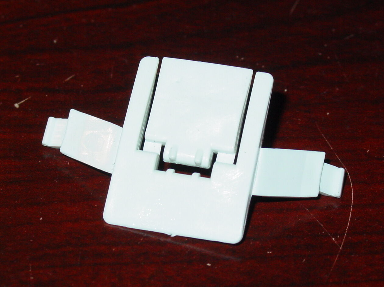 Hot Wheels Redline SWINGIN' WING REPRODUCTION WING Bendable White Plastic