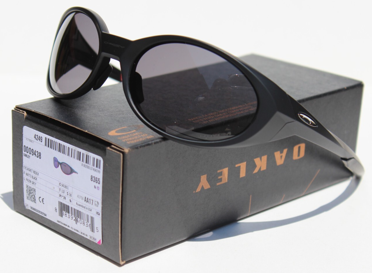 OAKLEY Eyejacket Redux Sunglasses Matte Black/Prizm Grey