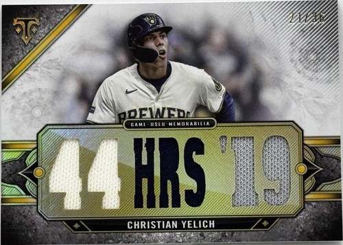2024 Topps Triple Threads - Christian Yelich #TTR-CY2