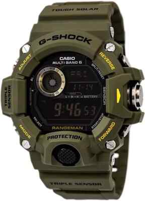 Casio G-Shock RANGEMAN Solar Powered Shock Resistant Men's Watch - Green
