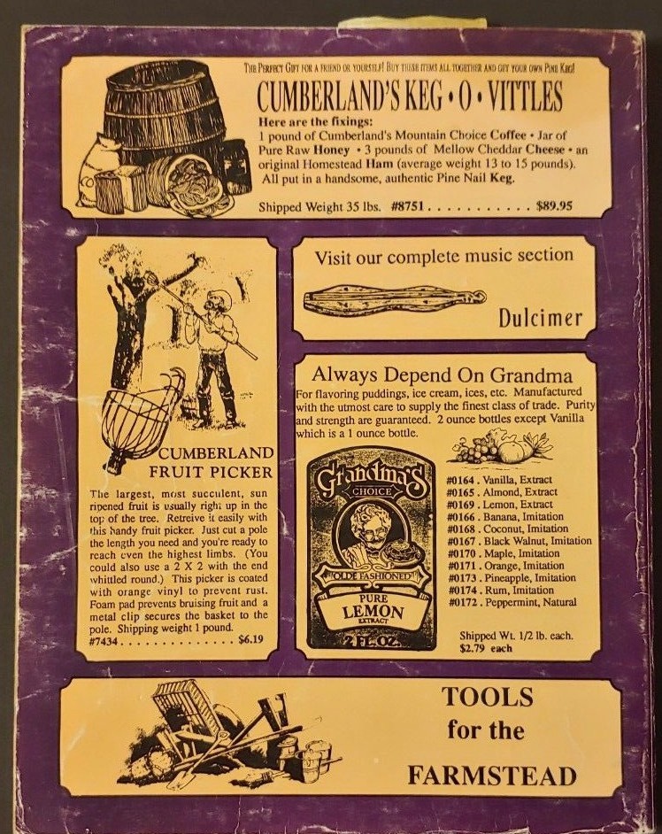 CUMBERLAND GENERAL STORE #394 1986