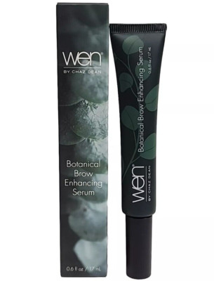 Wen by Chaz Dean Botanical Brow Enhancing Serum .6fl. oz. New