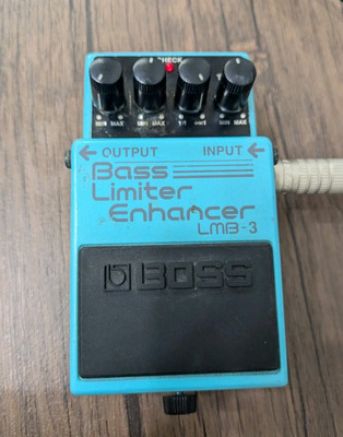 BOSS LMB-3 Bass Limiter Enhancer Guitar Effects Pedal used from Japan
