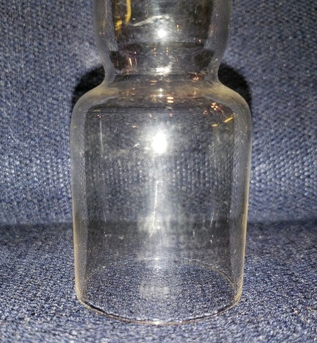 Vintage Macbeth No. 58 Pearl Glass Oil/Kerosene Lamp Chimney 9 9/16